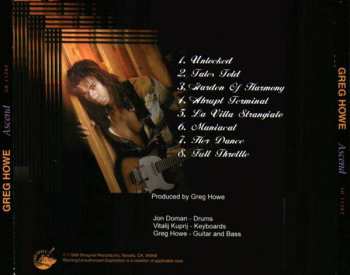 CD Greg Howe: Ascend