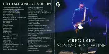 CD Greg Lake: Songs Of A Lifetime