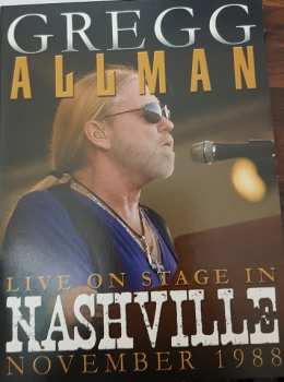 DVD Gregg Allman: Live On Stage In Nashville 1988