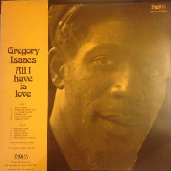 LP Gregory Isaacs: All I Have Is Love