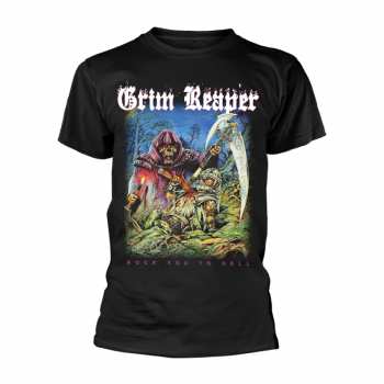 Merch Grim Reaper: Tričko Rock You To Hell