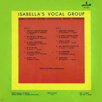 LP Grupa Wokalna Izabelli: Chłopcy Których Kocham