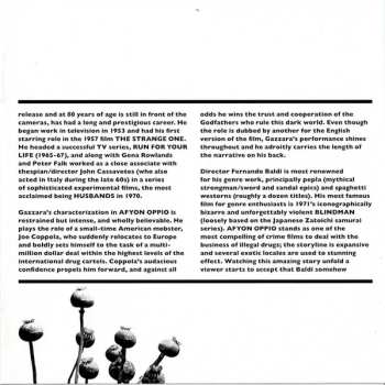 CD Guido And Maurizio De Angelis: Afyon Oppio = The Sicilian Connection (Original Motion Picture Soundtrack)