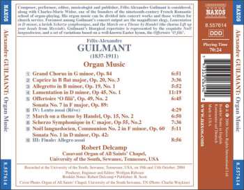 CD Alexandre Guilmant: Organ Works
