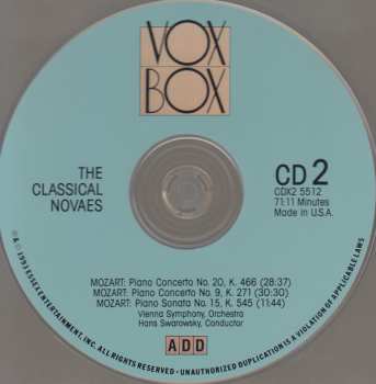 2CD Ludwig van Beethoven: The Classical Novaes
