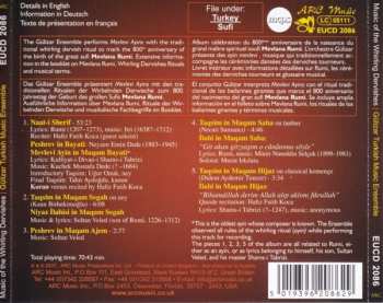 CD Gülizar Turkish Music Ensemble: Music Of The Whirling Dervishes - 800 Years Of Mevlana Rumi