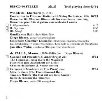 CD Gunilla von Bahr: Music For Flute & Guitar