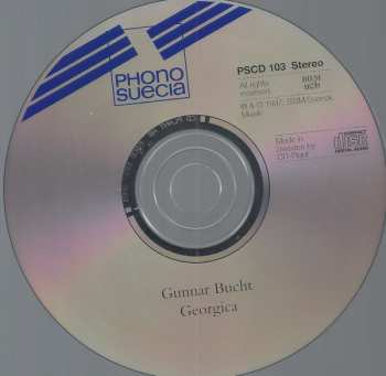 CD Gunnar Bucht: Georgica