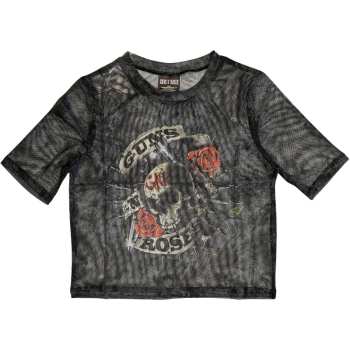 Merch Guns N' Roses: Dámske Crop Top Firepower