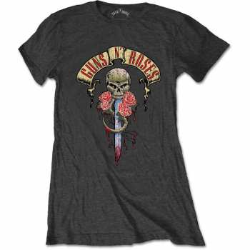 Merch Guns N' Roses: Dámske Tričko Dripping Dagger 