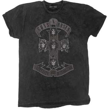 Merch Guns N' Roses: Detské tričko Monochrome Cross