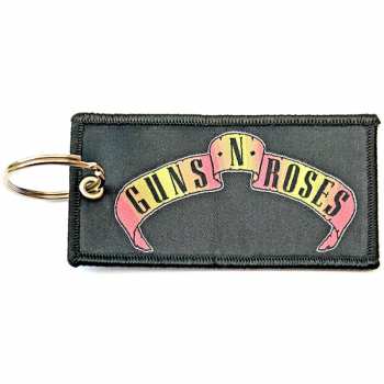 Merch Guns N' Roses: Kľúčenka Scroll Logo Guns N' Roses 