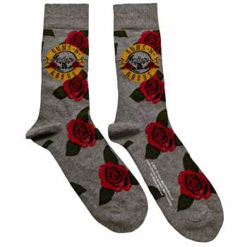 Merch Guns N' Roses: Členkové ponožky Bullet Roses