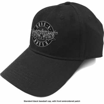 Merch Guns N' Roses: Kšiltovka White Circle Logo Guns N' Roses