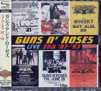 2CD Guns N' Roses: Live Era '87-'93