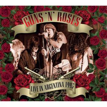 3LP Guns N' Roses: Live In Argentina (white, Red & Orange Vinyl)