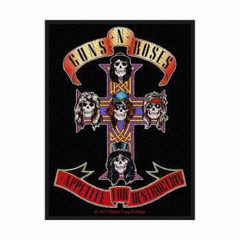Merch Guns N' Roses: Nášivka Appetite