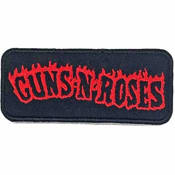 Merch Guns N' Roses: Nášivka Flames