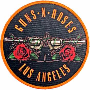 Merch Guns N' Roses: Nášivka Los Angeles Orange