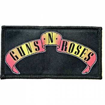 Merch Guns N' Roses: Nášivka Scroll Logo Guns N' Roses