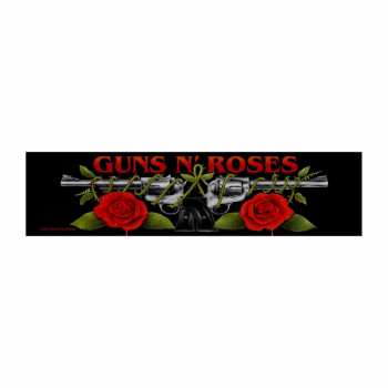 Merch Guns N' Roses: Super Nášivka Logo Guns N' Roses/roses