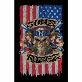 Merch Guns N' Roses: Textilný plagát Flag