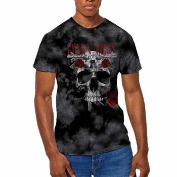 Merch Guns N' Roses: Tričko Flower Skull 