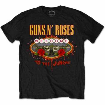 Merch Guns N' Roses: Tričko Welcome To The Jungle 
