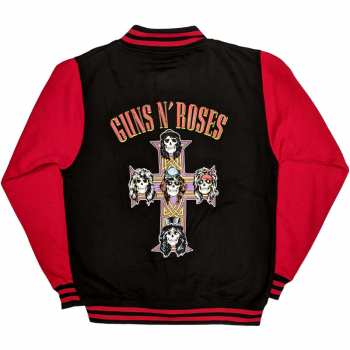 Merch Guns N' Roses: Guns N' Roses Unisex Varsity Jacket: Appetite For Destruction (back Print) (small) S
