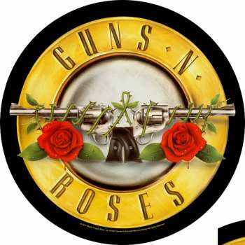 Merch Guns N' Roses: Nášivka na chrbát Bullet Logo Guns N' Roses