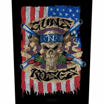 Merch Guns N' Roses: Nášivka na chrbát Flag