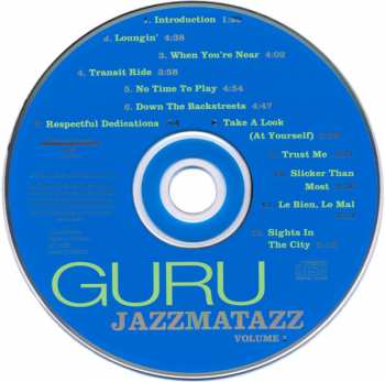 CD Guru: Jazzmatazz Volume: 1