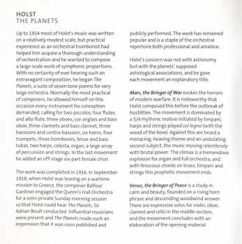 CD The London Philharmonic Orchestra: The Planets