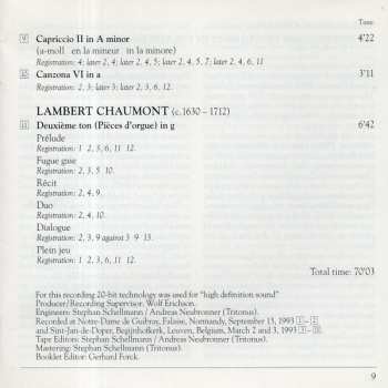 CD Gustav Leonhardt: Organ Music In France & Southern Netherlands