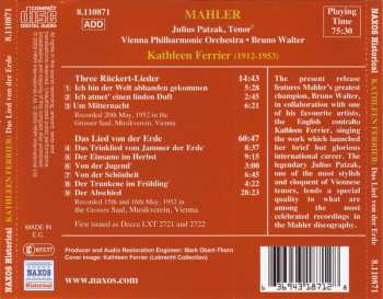 CD Wiener Philharmoniker: Das Lied Von Der Erde / Three Rückert Lieder