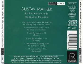 CD Gustav Mahler: Das Lied Von Der Erde;The Song Of The Earth
