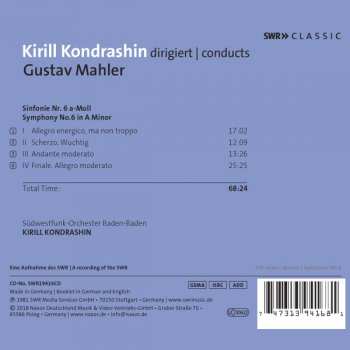 CD Kiril Kondrashin: Kirill Kondrashin Conducts Mahler Sinfonie Nr. 6