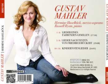 CD Gustav Mahler: Lieder Eines Fahrenden Gesellen; Rückert-Lieder/Kindertotenlieder 