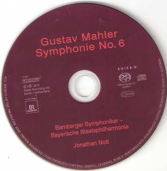 SACD Gustav Mahler: Symphonie No. 6