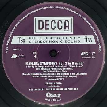 2LP Los Angeles Philharmonic Orchestra: Symphony No. 3 In D Minor