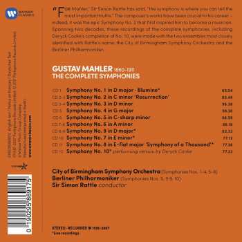 12CD/Box Set Berliner Philharmoniker: The Complete Symphonies