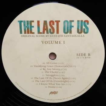 2LP Gustavo Santaolalla: The Last Of Us (Original Score - Volume I)