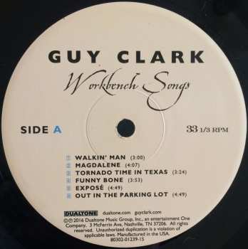 LP Guy Clark: Workbench Songs