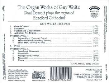 CD Guy Weitz: The Organ Works of Guy Weitz