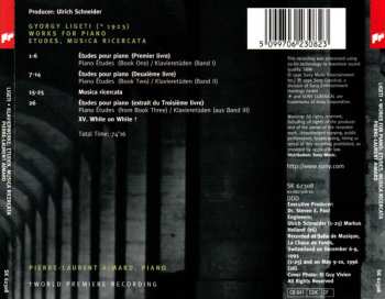 CD György Ligeti: Works For Piano: Études & Musica Ricercata