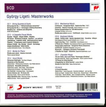 9CD/Box Set György Ligeti: Masterworks