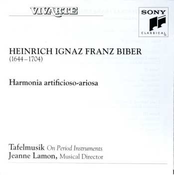 CD Heinrich Ignaz Franz Biber: Harmonia Artificioso-Ariosa
