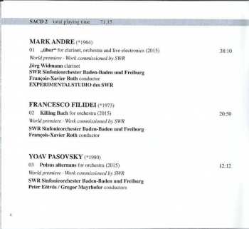 2SACD Francesco Filidei: Donaueschinger Musiktage 2015