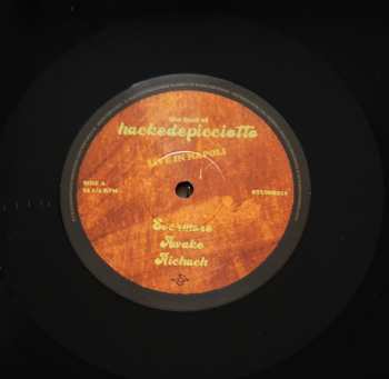 2LP Hackedepicciotto: The Best Of Hackedepicciotto (Live In Napoli) LTD | NUM