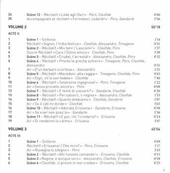 3CD Georg Friedrich Händel: Poro, Re Delle Indie